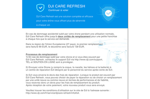 Accessoires pour drone Dji Care Refresh - Assurance pour DJI Mini