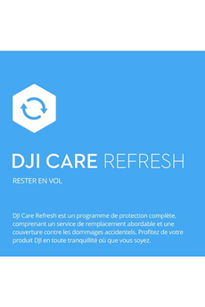 Accessoires pour drone Dji Care Refresh - Carte 1 an pour drone DJI Mini 3 Pro