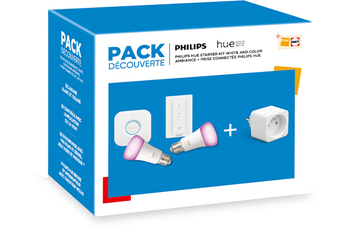 Ampoules connectées Philips Pack Découverte Fnac/Darty 2020