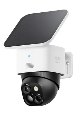 Caméra de surveillance Anker ANKER eufy Security SoloCamS340, caméra de sécurité Solaire, Camera Surveillance WiFi exterieure sans Fil, Surveillance 360° 3K, sans Angle Mort, Wi-FI 2, 4 GHz, sans Frais mensuels, Compatible HomeBase 3