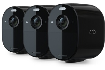 Caméra de surveillance Arlo Essential 3 Caméras Noires