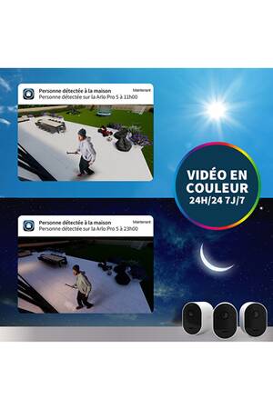 Little Elf Lot De 2 Caméras De Sécurité Intérieure, App Téléphonique, Sans Fil Wi-Fi Pour Animal