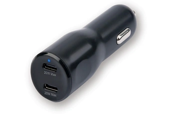 Wefix - Chargeur allume cigare 40w double USB-C