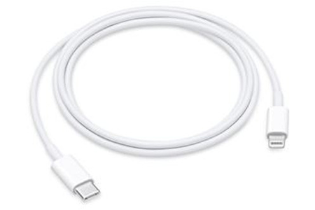 Câble téléphone portable Apple Câble USB-C vers Lightning 1 m Blanc