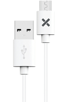 Câble micro USB Wefix Câble micro USB WEFIX 1m blanc