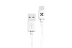 Wefix Câble micro USB plat 1M blanc photo 1