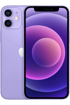 OS iOS - 128Go de ROM, 4Go de RAM / Écran Super Retina XDR 6.1" - OLED / Puce Apple A14 Bionic - CPU 6 cours / Double appareil photo - Objectif principal 12Mp