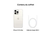Apple iPhone 15 Pro Max 1To Blanc Titanium 5G photo 8