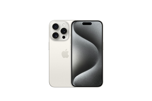 iPhone Apple iPhone 15 Pro 128Go Blanc Titanium 5G - MTUW3ZD/A