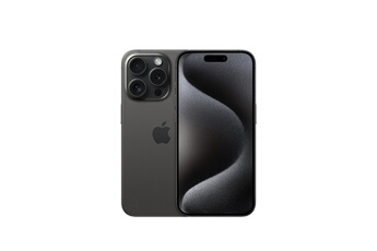 OS iOS 17 - 512Go de ROM, 8Go de RAM / Écran AMOLED 6,1" Dynamic Island 120Hz / Nouvelle puce Apple Bionic A17 Pro / Triple Capteur photo arrière