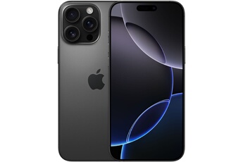 OS iOS 18 - 1 To de ROM / Écran Super Retina XDR 6,9" Dynamic Island 120Hz / ProcesseurPuce Apple A18 Pro avec Apple Intelligence / Nouveau bouton caméra control - Triple capteur 48MP et 12MP - fusion camera