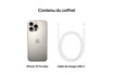IPhone 16 Pro Max 256 Go, Blanc, Occasion état Correct