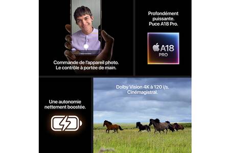 iPhone 16 Pro 512 Go Titane sable - Prix Maroc MYNP3ZD/A