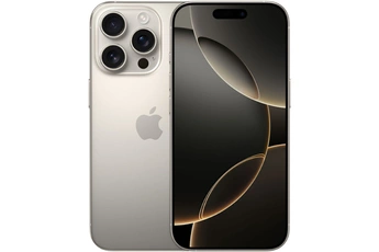 OS iOS 18 - 512 Go de ROM / Écran Super Retina XDR 6,3" Dynamic Island 120Hz / Puce Apple A18 Pro avec Apple Intelligence / Nouveau bouton caméra control - Triple capteur 48MP et 12MP - fusion camera