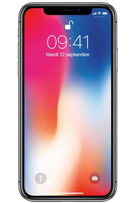 iPhone Apple IPHONE X 64 GO GRIS SIDERAL - MQAC2ZD/A