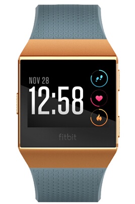 Fitbit IONIC BLEU ORANGE METALLISE