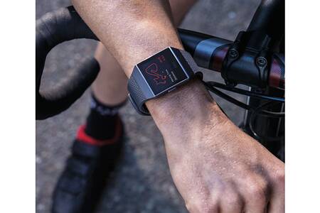 montre sport fitbit ionic gris graphite