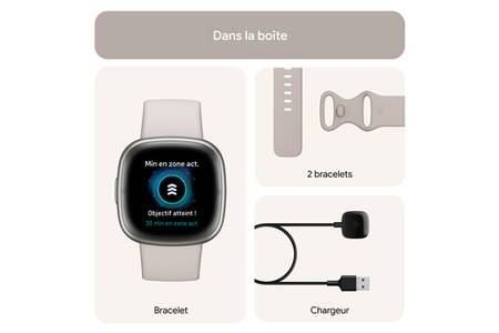 Fitbit Sense 2 - La Montre Connectée Santé Et Sport Avec GPS Intégré - Jusqu'à 6 Jours D'autonomie