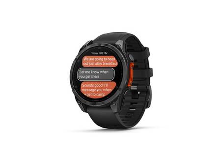 Montre Garmin Fenix E AMOLED 47mm Acier Gris - Neuve Sous Blister - Expédition FedEx