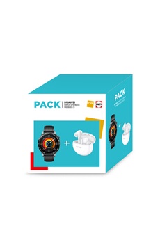 Huawei - HUAWEI KIT WATCH GT 5 46MM BLACK + FREEBUDS 5I BLANC FNAC
