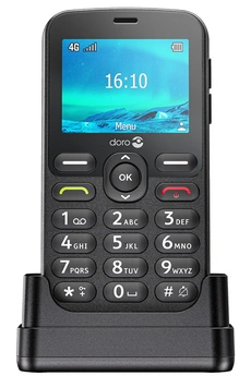 Doro 2404 Téléphone Portable simplifié 2G à Clapet idéal Senior