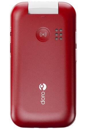 Téléphone portable Doro a clapet 4G seniors 2880 rouge | Darty